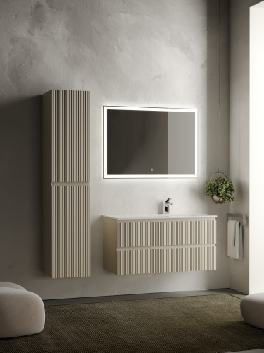 Тумба под раковину Sancos SNOB R SNR100RCE 99,5х44,5х50 настенная - фото 3